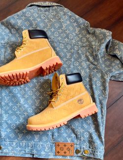 LV Timberland’s Size 11 and LV Jacket Size XL  “1.1 QALITY”