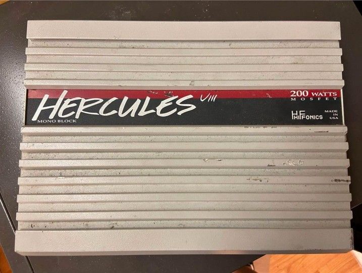 Hifonics Viii Hercules (Old School Amplifier)