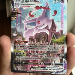 Espeon VMAX (Alternate Art Secret) - SWSH08: Fusion Strike (SWSH08)