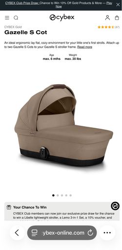 Cybex Gazelle S Cot