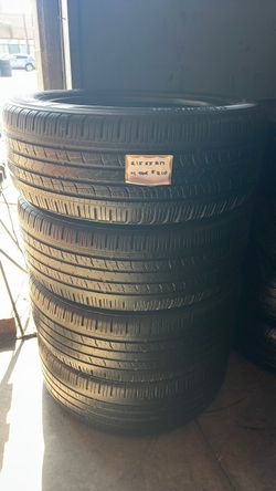 🛞SET OF 4 USED TIRES🛞 215/55/17 GEODRIVE