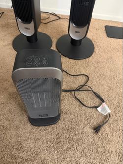 DREO Quiet Space Heater, 1500W Portable Heaters