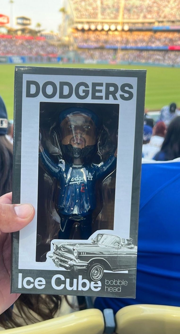ICE Cube Dodgers Bobblehead