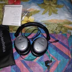 Audio Technica Noise Cancelling Head Phones