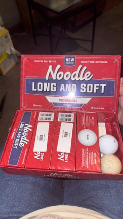 Noodle Long and Soft Golf Balls 14 Pack