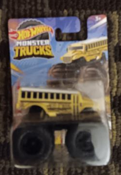Hot Wheels school bus monster truck