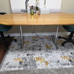 Solid 6ft Wooden Oak Table