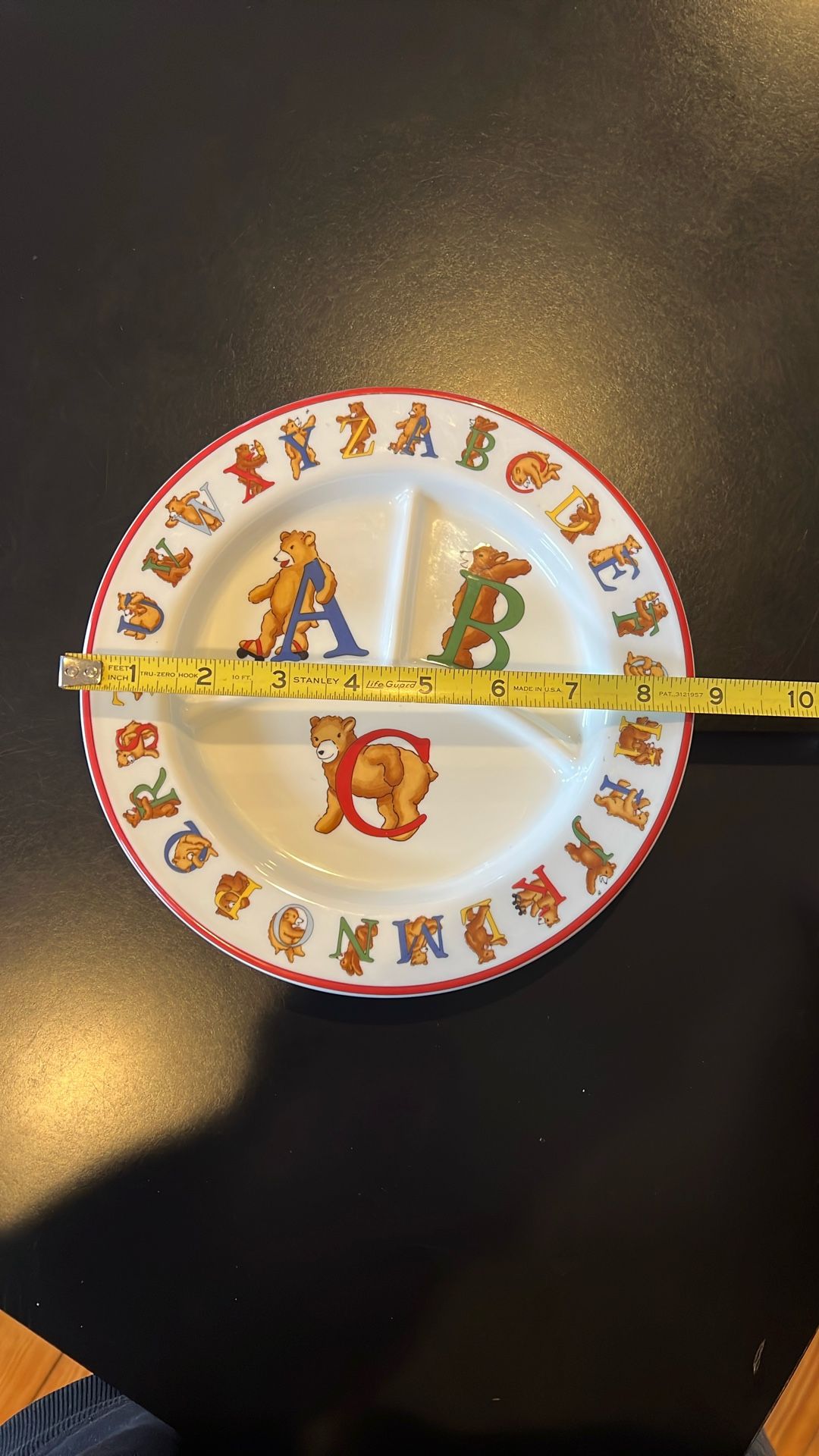 Tiffany Kids Bear Plate