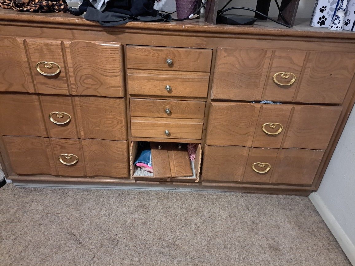 Solid Wood Dresser