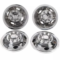 4 NEW CHEVY GMC TRUCK 16" Dual Steel Wheel Simulators Dually Skins Liners Covers