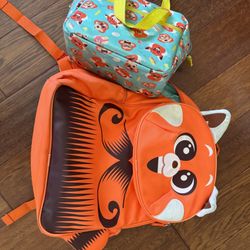 Back Pack And Lunch Pail