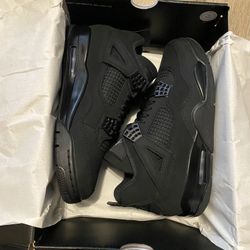 Black Cat Retro Jordan 4’s 