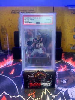 2025 Topps Signature Class Roses Drake Maye #9 PSA 10
