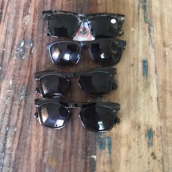 4 Pairs Brand New Sunglasses Never Worn 2.5 Lenses 