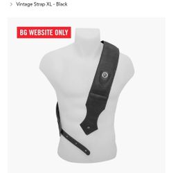 VINTAGE STRAP XL - BLACK