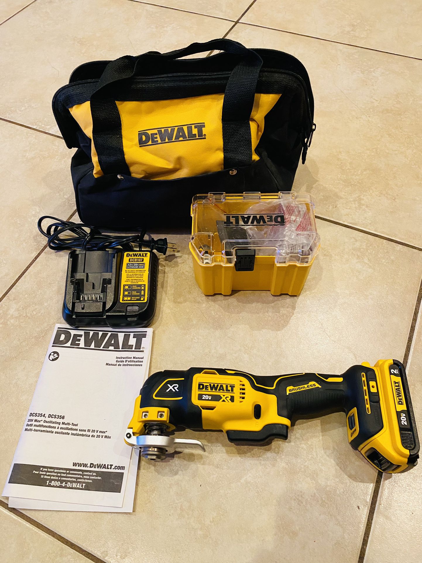 Dewalt Oscillating/saw  Tool Kit $170 Firm 