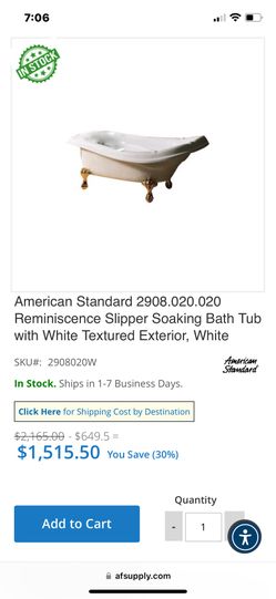 Soaker Tub