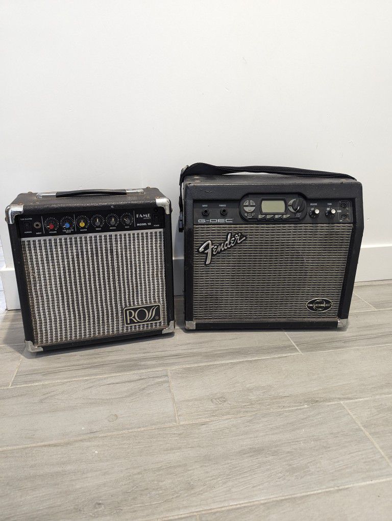 Fender & Ross Amps