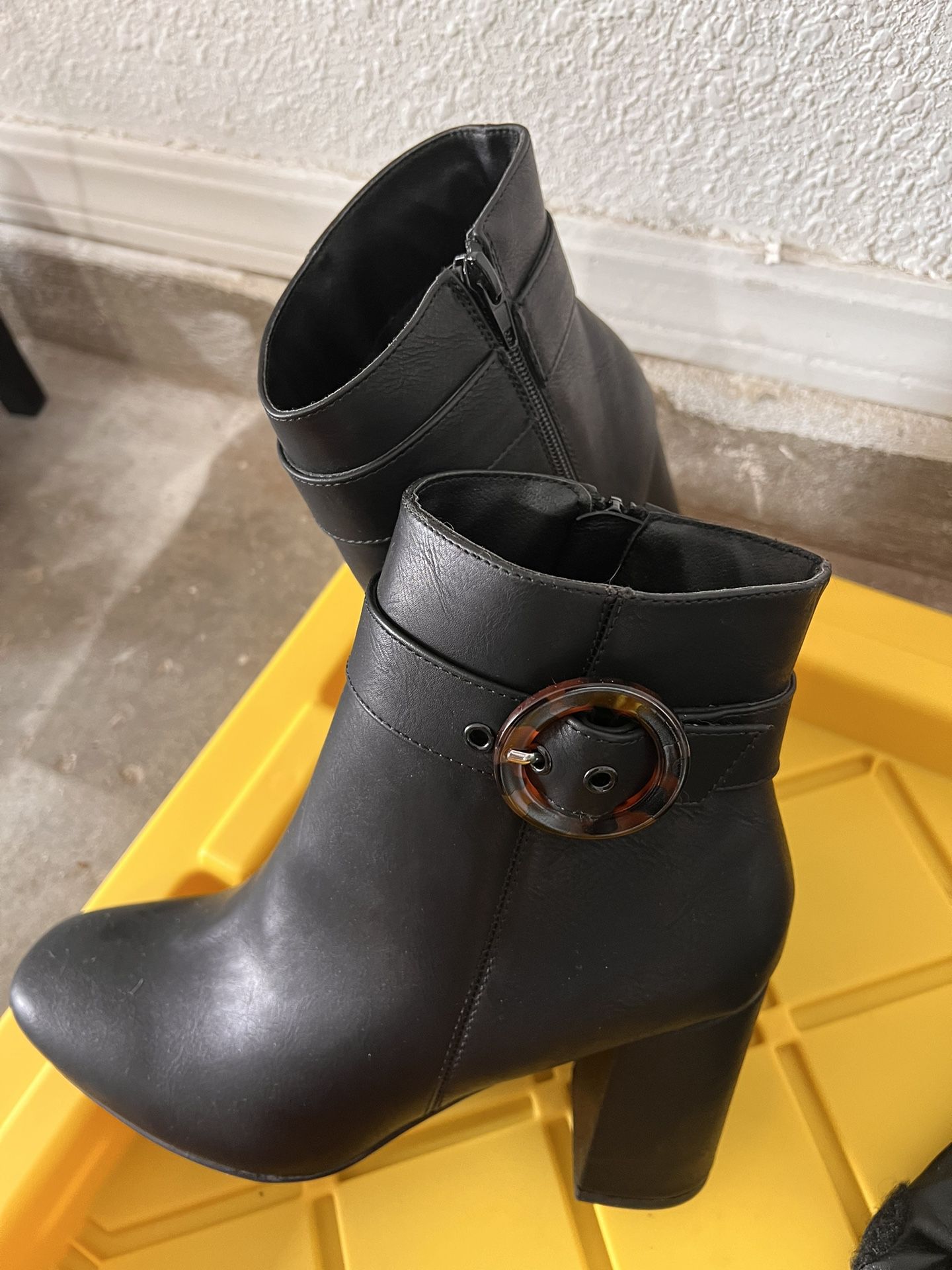Black Boots Size 8.5 
