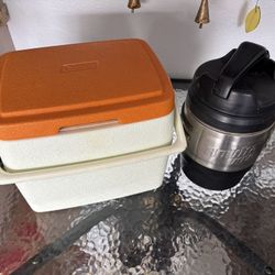 Coleman Cooler And Water Jug
