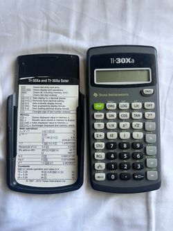 Texas Instruments TI-30Xa Scientific Calculator