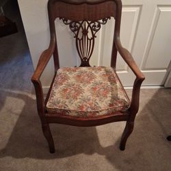Vintage Tapestry Chair