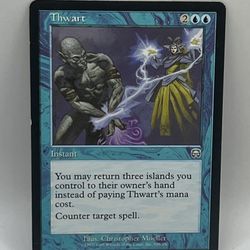 MTG Mercadian Masques Thwart Instant Card #108/350