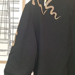 Chicos Size 18 Embellished Blazer