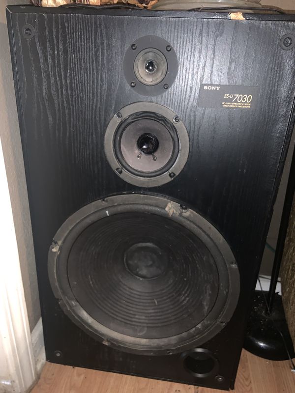 SONY SSU 7030 Floor Tower 15” 3 Way Massive Home Speaker