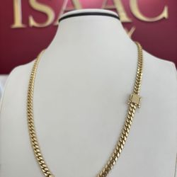 Cuban Link Chain 14k  (Semi-Solid) 