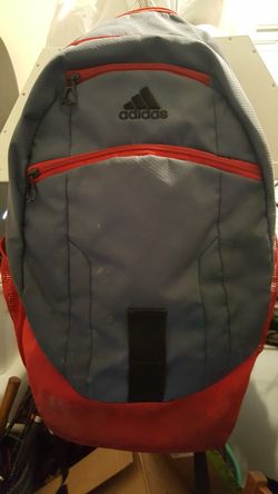 Adidas Red & Grey Back Pack