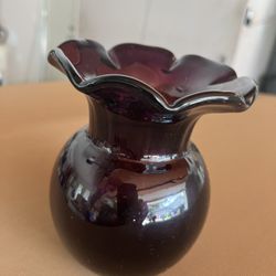 Antique Purple Vase $50