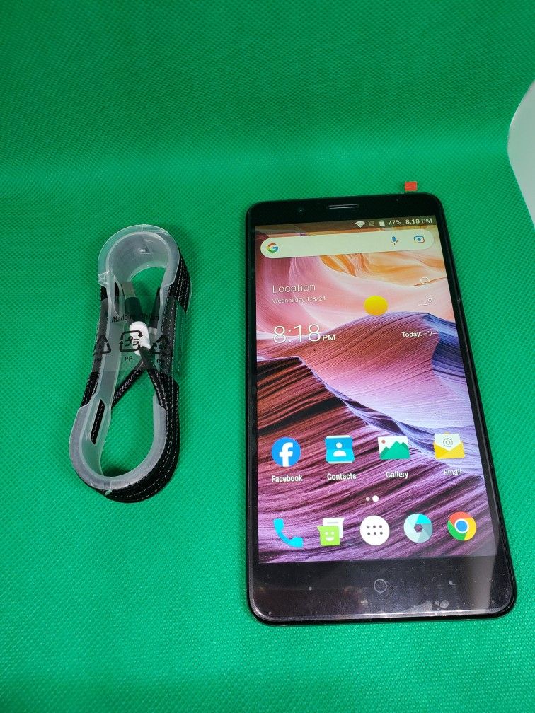 ZTE Blade Z Max Z982 GSM Unlocked Smartphone Black