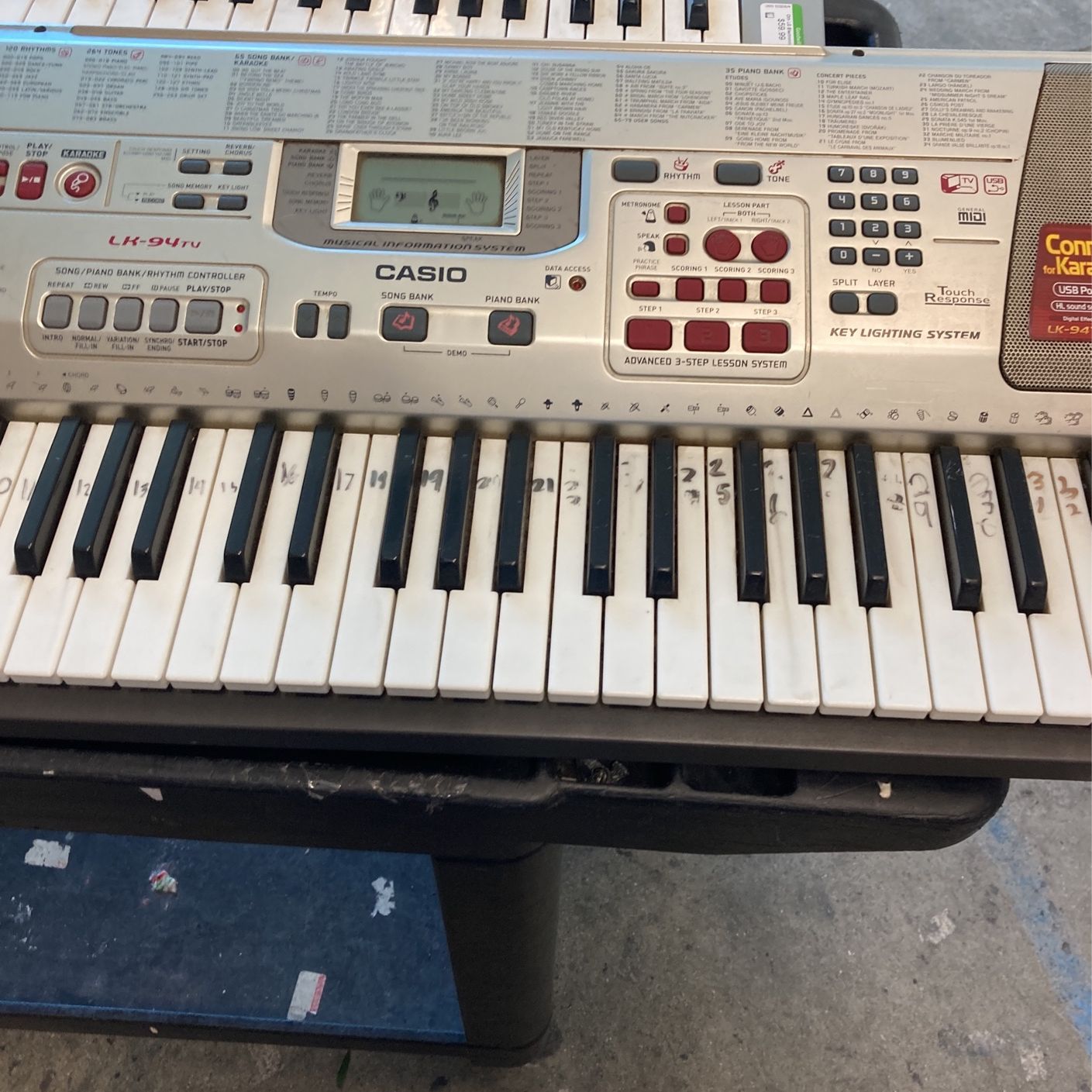 Casio lk 94 online