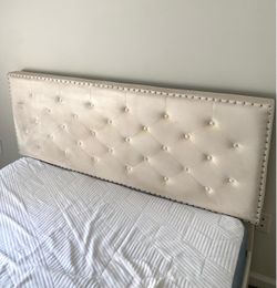 Queen Size Bed Frame with 10 inches Mattress Bundle