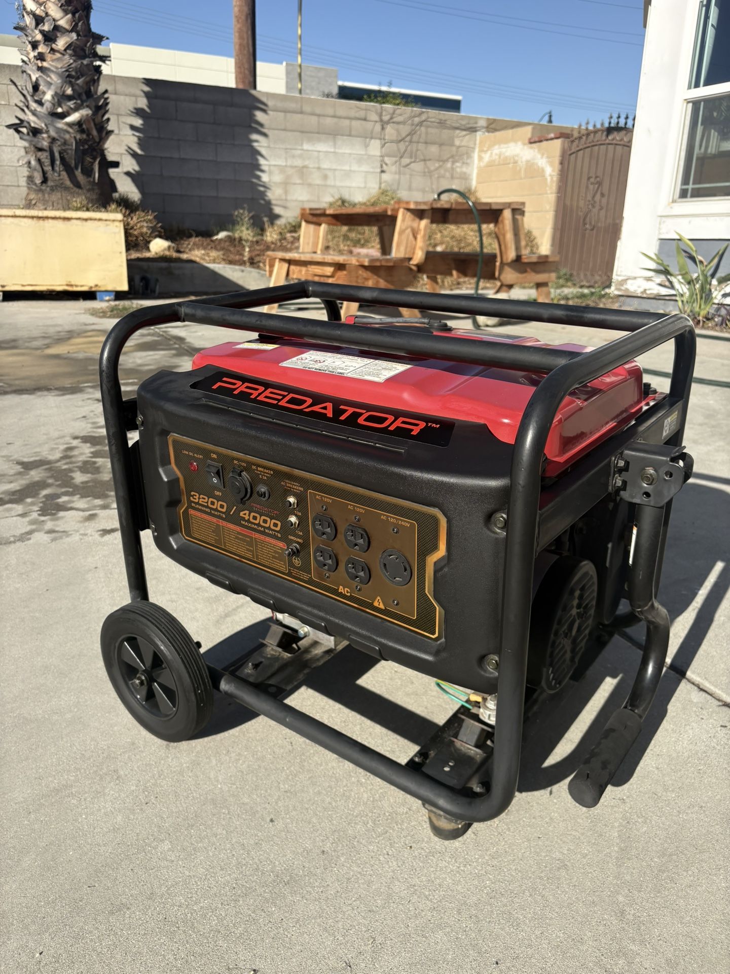 4000 Watt Predator Generator