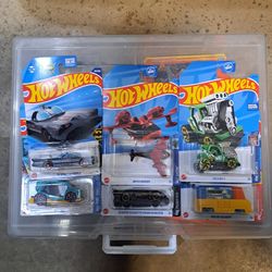 6 New Hotwheels 