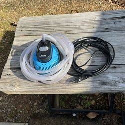 Lnicez Sump Pump Cleaned & Like New $15 OBO!