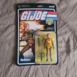 Scarlett Tiger Force G.I. Joe Super 7 Reaction