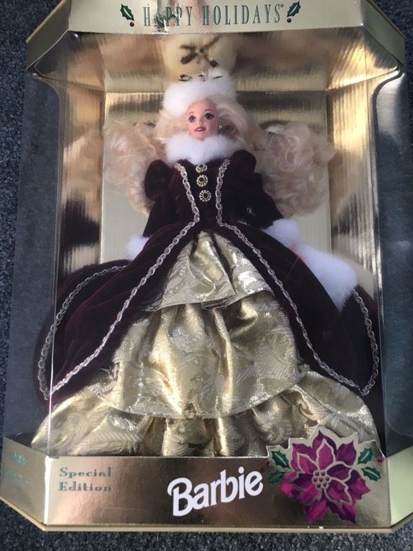 96 holiday Barbie. Never removed from box