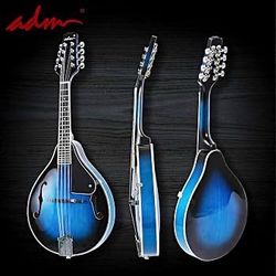 Blue mandolin w/bag