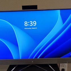 HP Desktop All In One 27, Like New 