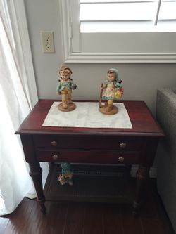 Two Vintage Figurines Good Condition 10H $20.00 X Two