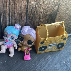 Dolls And Bag