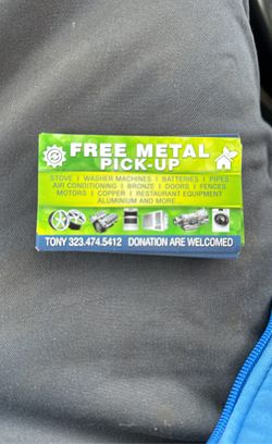 FREE SCRAP METAL RECYCLE ‼️