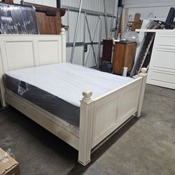 Queen Bed And Mattress 
