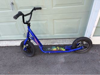 Old School Pneumatic Scooter