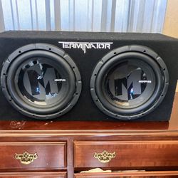 Memphis Audio Terminatorg Series Loaded Enclosure