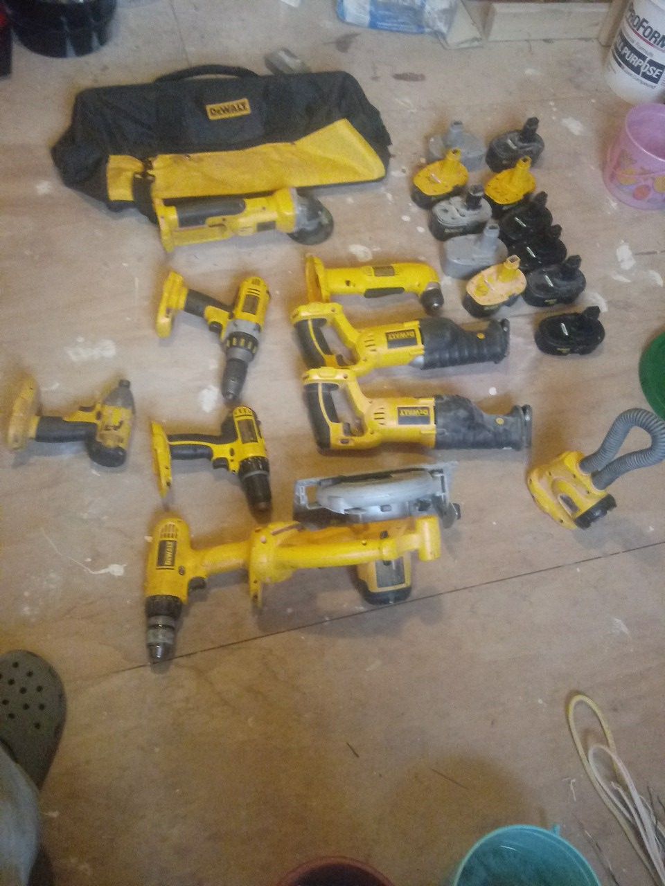 Dewalt 18v tools