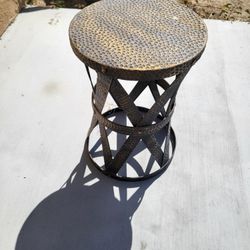 Metal Side Table 
